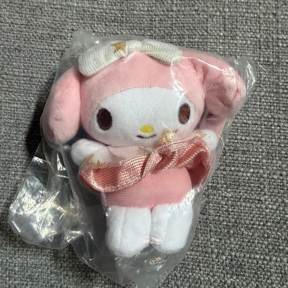 Sanrio My Melody Plush Charm with Keyring